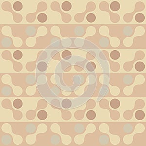 Retro chocolate shape seanless pattern. EPS 8