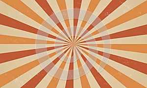 Retro circus background with rays or stripes in the center. Sunburst.