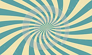 Retro circus background with rays or stripes in the center. Sunburst.