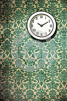 Retro Classic Wall Clock Wallpaper