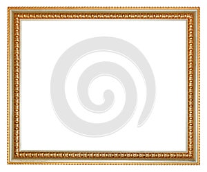 Retro classical gilted wooden picture frame