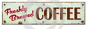 Retro Coffee Sign