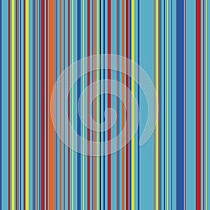 Retro Color Straight Vertical Variable Width Stripes photo