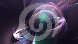 Retro colored light waves background