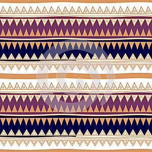 retro colors tribal vector seamless navajo pattern. aztec abstract geometric art print. ethnic hipster vector background.