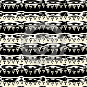 retro colors tribal vector seamless navajo pattern. aztec abstract geometric art print. ethnic hipster vector background.