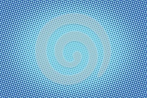 Retro comic blue background raster gradient halftone