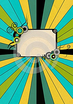 Retro notebook cover recycled