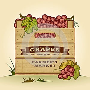 Caja de uvas 