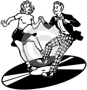 Retro Dancers photo