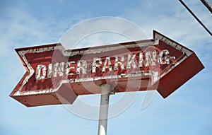 Retro Diner Sign