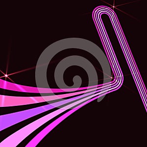 Retro disco background