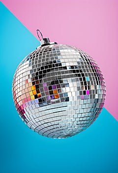 Retro Disco Revival: Minimalist Pop Art Disco Bal