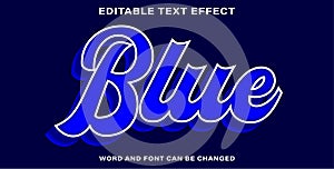 Retro editable text effect