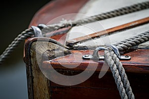 Retro Fairlead Sailboat