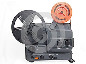 Retro film projector
