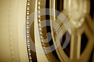 Retro film reel