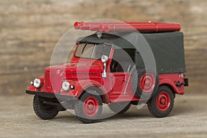 Retro fire engine