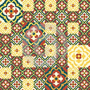 Retro Floor Tiles patern