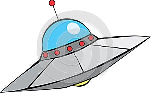 Retro Flying Saucer