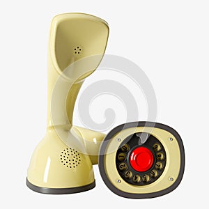 Retro Futurist Seventies Telephone photo