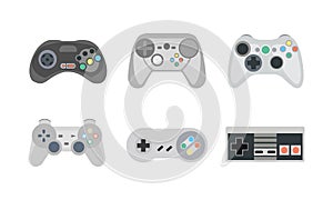 Gamepads and joysticks photo