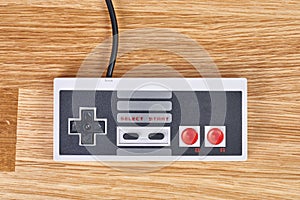 Old console gaming controller