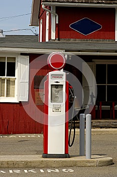 Retro Gas Pump