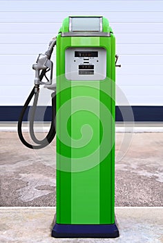 Retro gasoline station