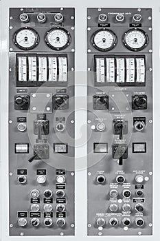 Retro generator control panel