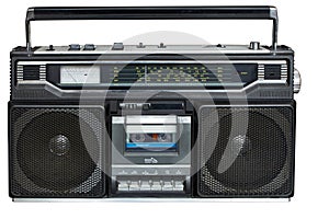 Retro ghetto blaster