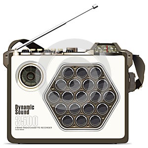 Retro ghettoblaster