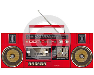 Retro ghettoblaster