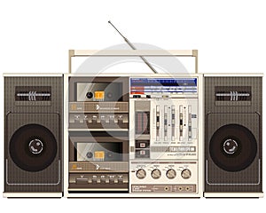 Retro ghettoblaster