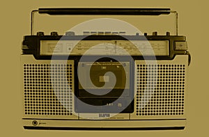 Retro ghettoblaster