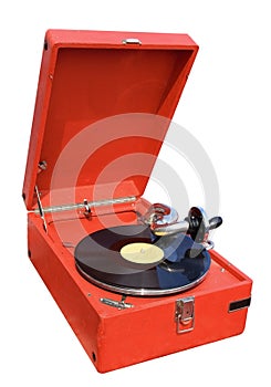 Retro gramophone