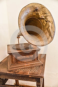 Retro gramophone