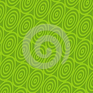Retro Green Spiral Background