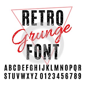 Retro Grunge Font