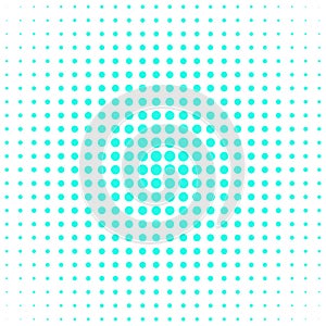Retro halftone polka dot pattern background design