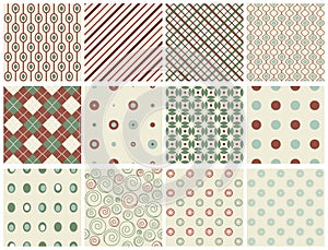 Retro Holiday Patterns