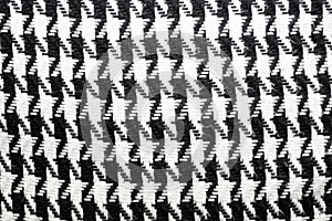 Retro houndstooth cloth pattern