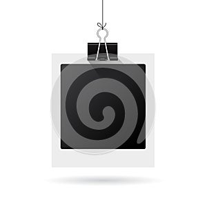 Retro instant photo frame