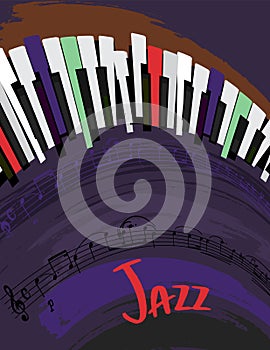 Jazz Poster Background photo