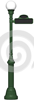 Retro Lamp Post