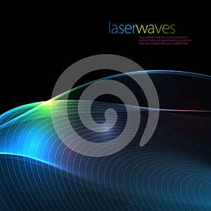 Retro laser wave concept