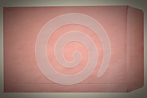 Retro letter envelope