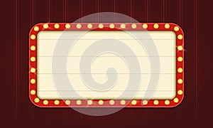 Retro Lightbox With Red Border and Round Corners