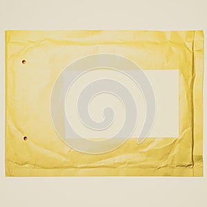 Retro look Letter envelope