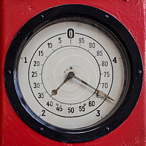 Retro measuring instrument